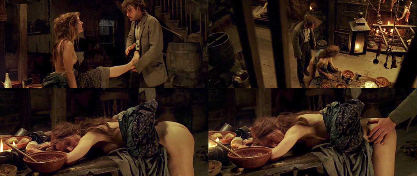 Naked scenes in cold mountain.