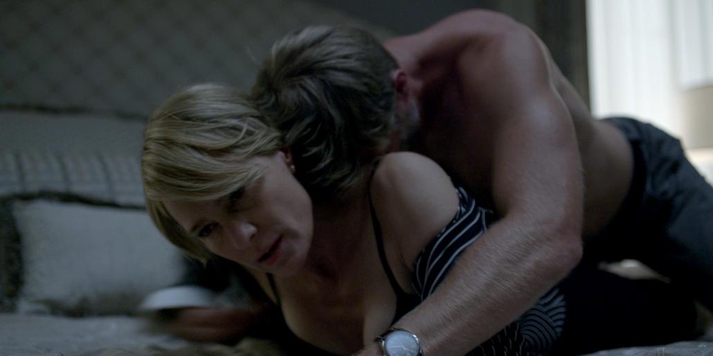 Robin Wright Claire Hot Scenes House of Cards.